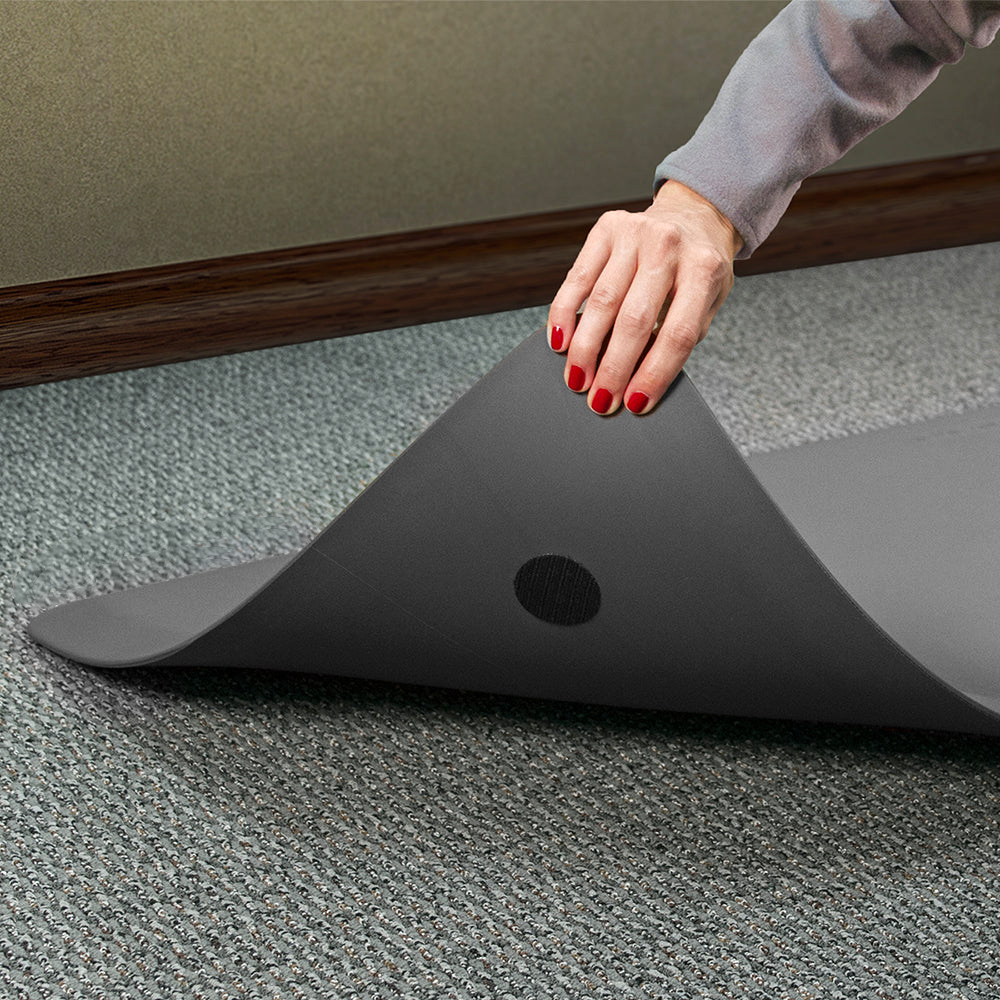 Carpet Gripper System on a gray mat